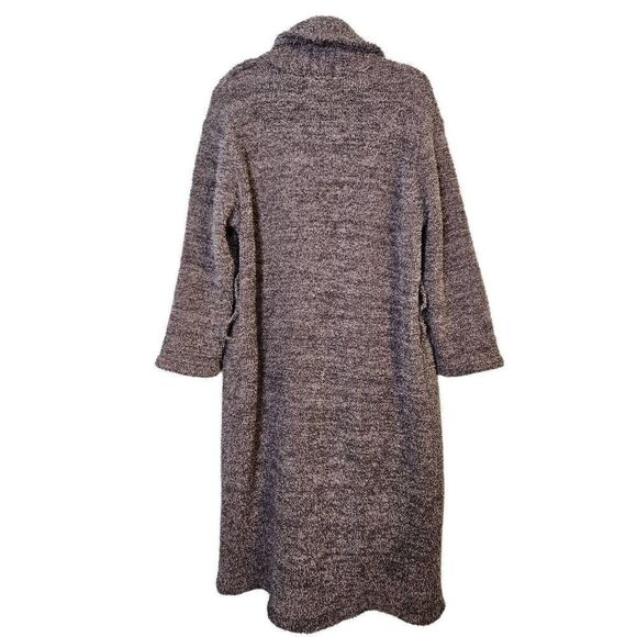 Barefoot Dreams gray long robe. No belt.  Size 1(L). - Picture 2 of 6